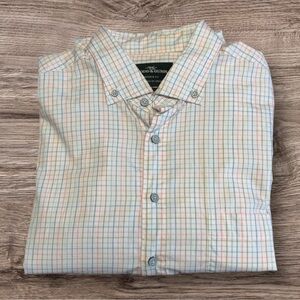 EUC Rodd & Gunn Men's Gunn Oxford Sports Fit Shirt SZ L